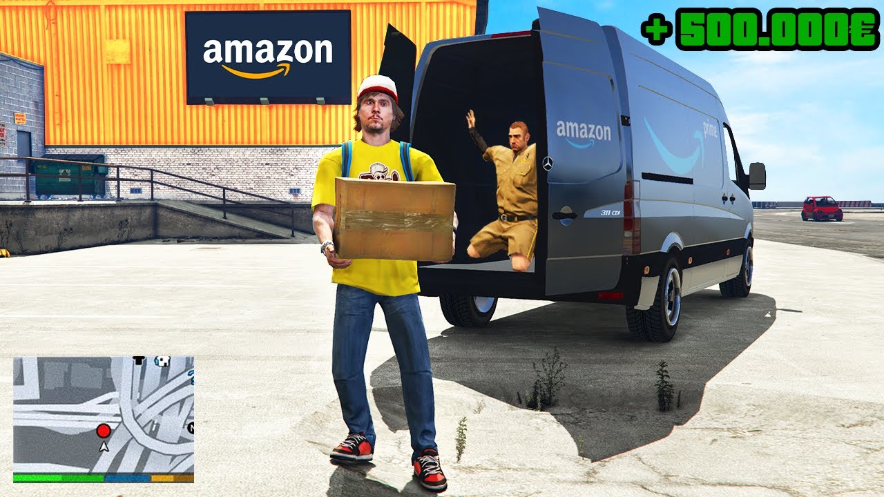 ÜBERFALL auf AMAZON in GTA 5 RP!
