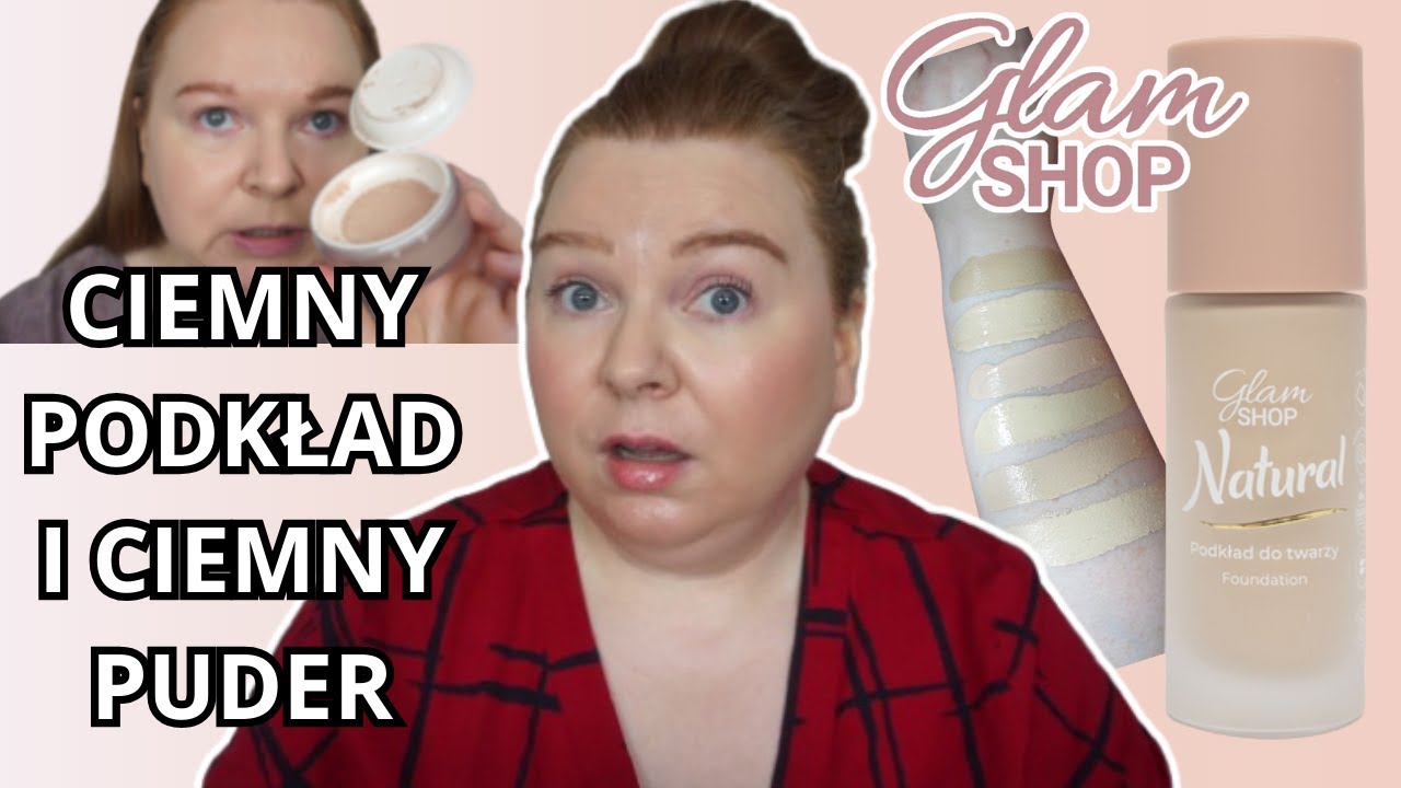 NOWOŚĆ GLAMSHOP - PODKŁAD I PUDER NATURAL - WTF 😱🙈