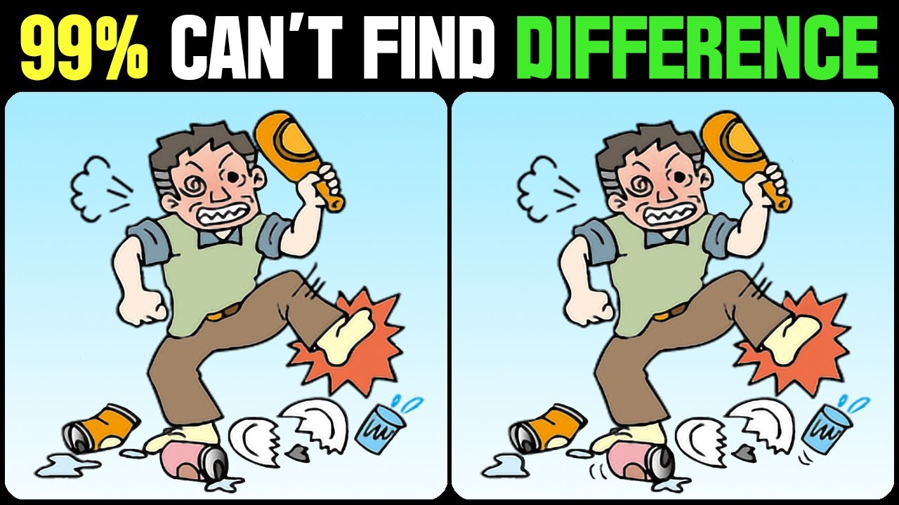 Spot The Difference : Can You Find Them All? [ Find The Difference #65 ]