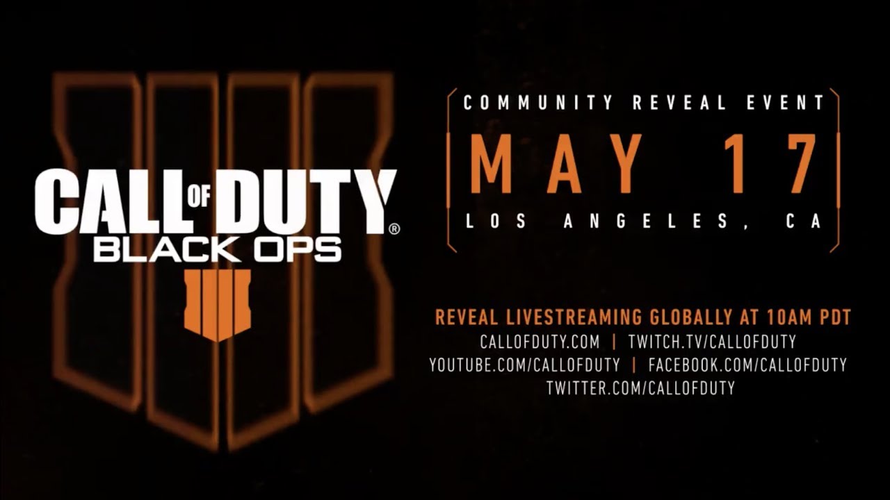 Call Of Duty Black Ops 4 (Community Reveal Event ITA)
