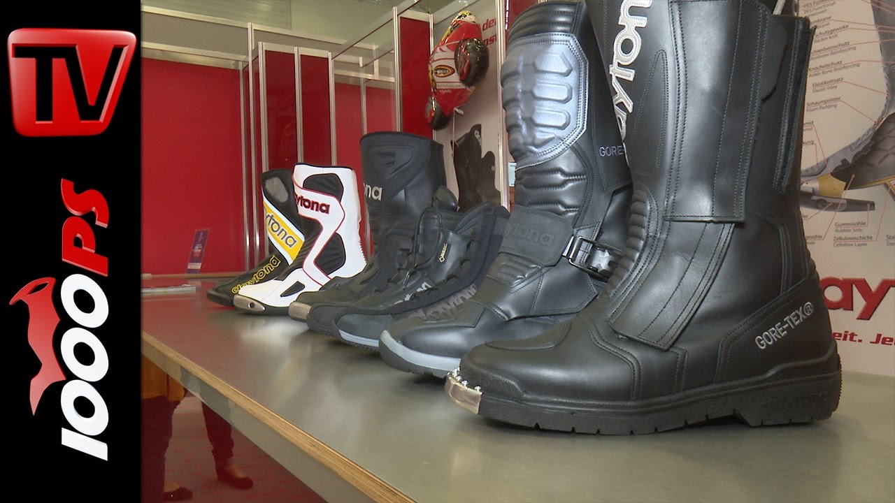 Daytona Motorrad Stiefel- Neue Modelle 2017
