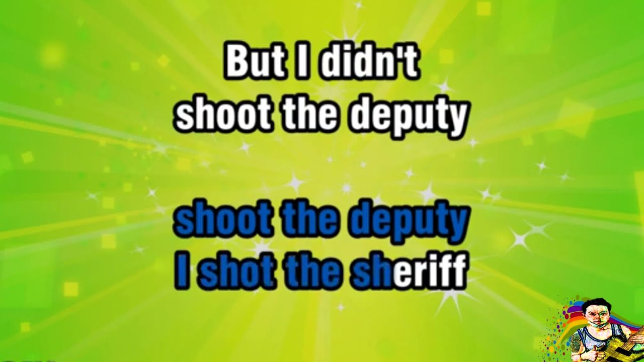 eric clapton  I Shot The Sheriff  lyrics