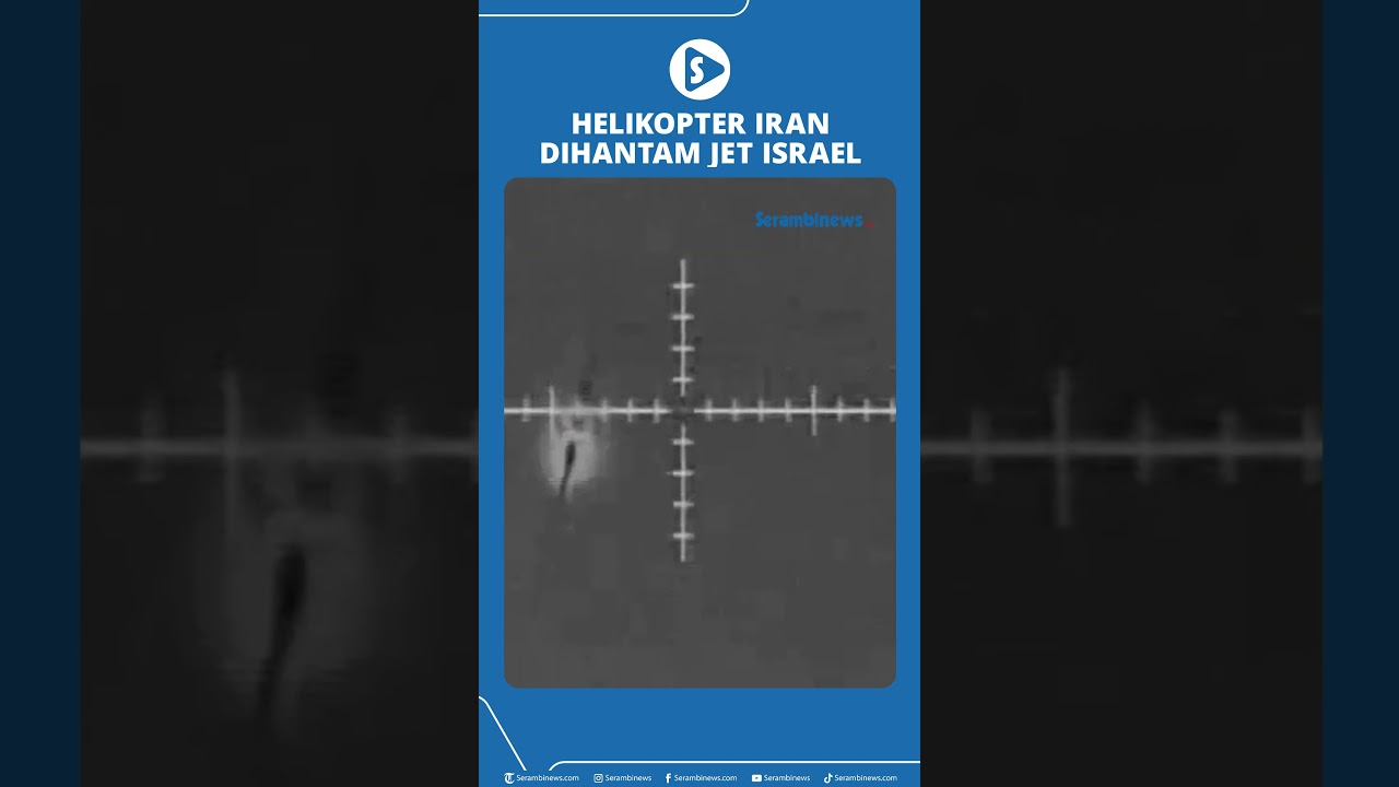 Helikopter dan Pasukan Pembawa Rudal Iran Dihantam Jet Israel