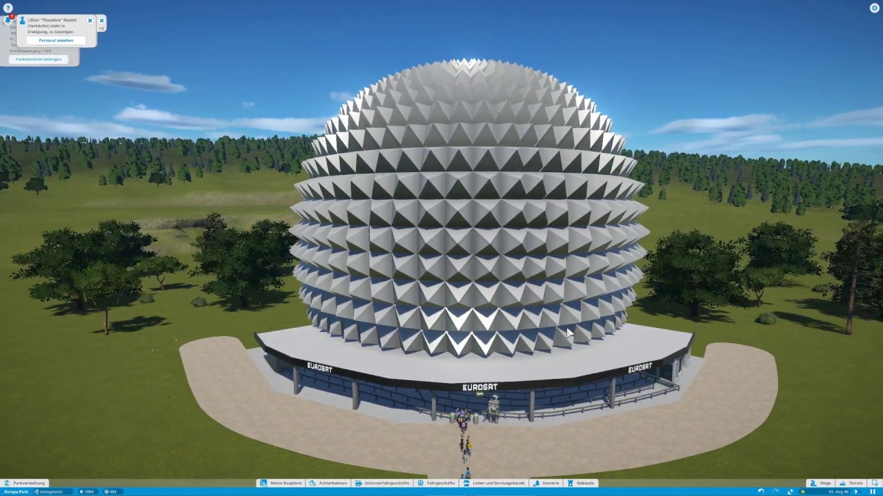 Eurosat (Europa Park) Planet Coaster