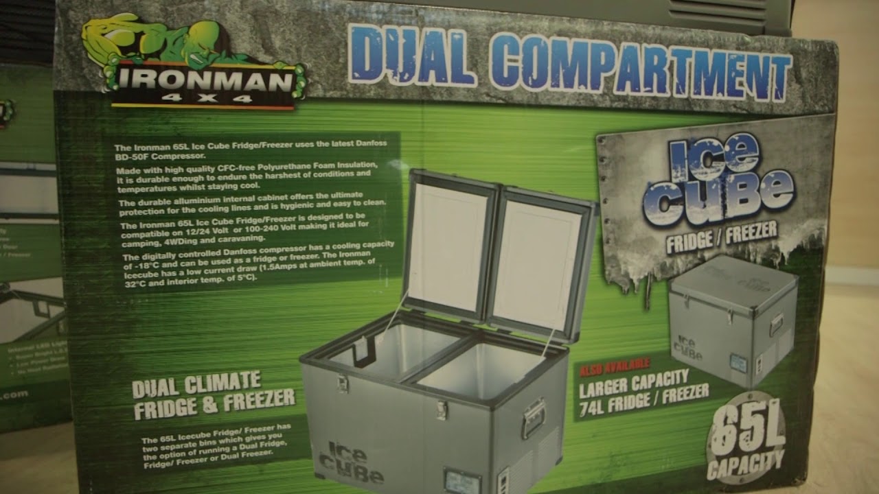 Ironman 4x4 Ice Cube Fridge/freezer - Mick Tighe 4x4 & Outdoor
