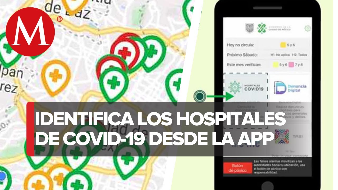 As&iacute; funciona la app para localizar hospitales donde atienden covid-19 en CdMx