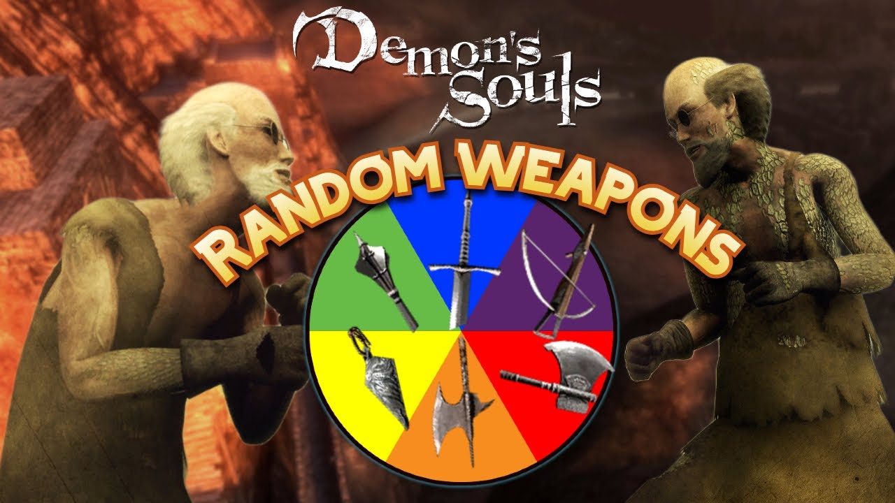 Beating Demon's Souls With RANDOM Weapon Classes!