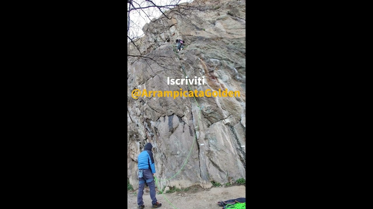 Cactus 6b+  - AntiCaprie - lo scalo un po bagnato sar&ograve; caduto o fortunato ?
