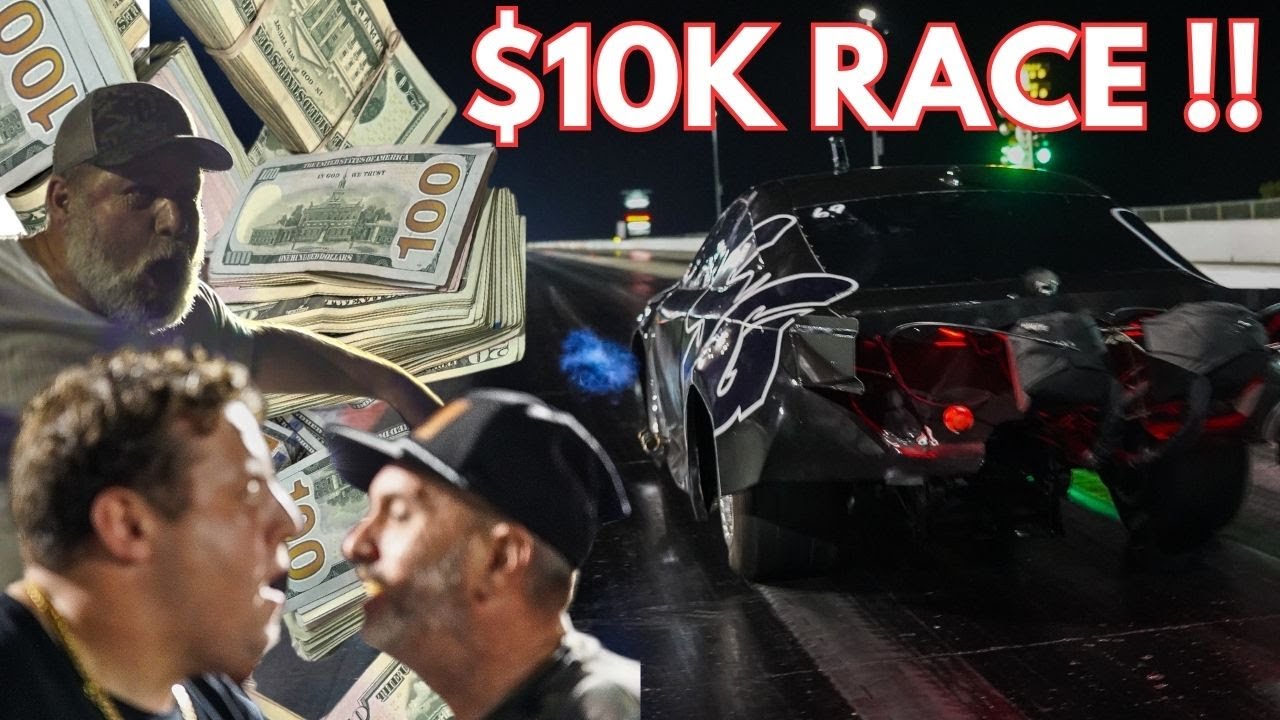 First $10,000 Grudge Race Here In Texas! Prenup Almost Got Hit!!!