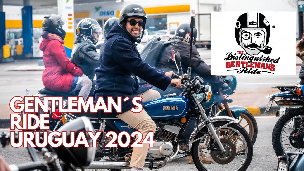 Gentleman´s Ride Uruguay 2024 // Motos vintage y salud masculina