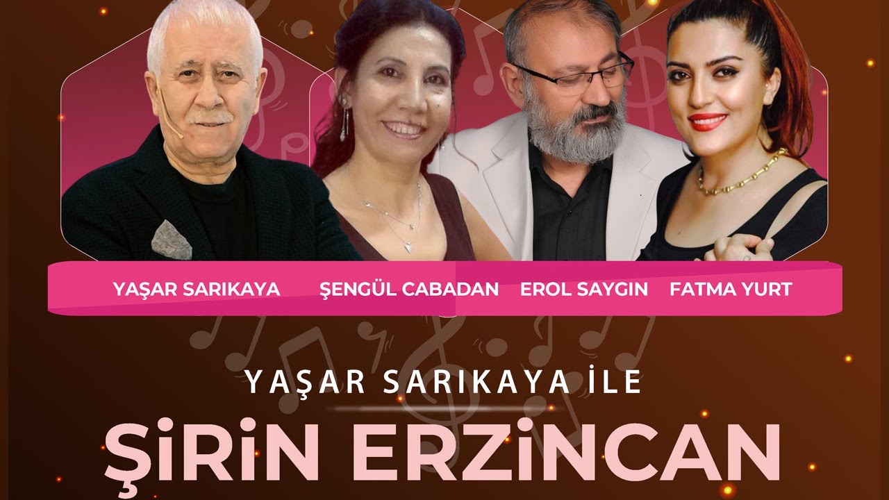 Şirin Erzincan programında Yaşar Sarıkaya'nın konukları Sanatçılar, Fatma Yurt ve Şengül Cabadan