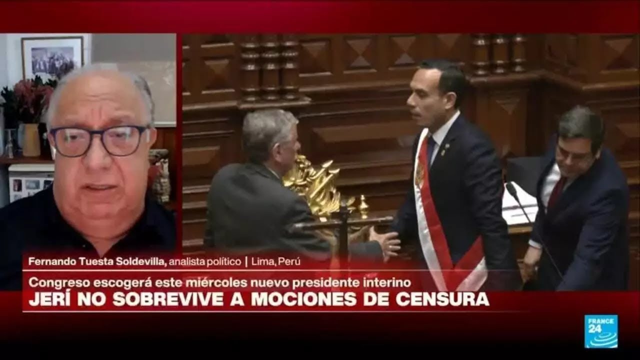 ¿Qué sigue en Perú tras la destitución del presidente interino José Jerí? • FRANCE 24