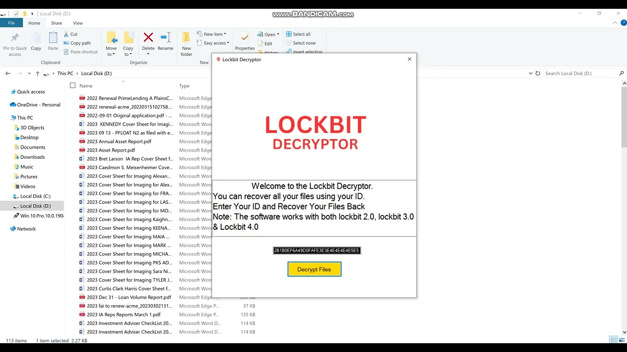 Lockbit Ransomware Decryption | Complete Tool Guide for Lockbit 3.0, Black, and 2025 | #decrypt