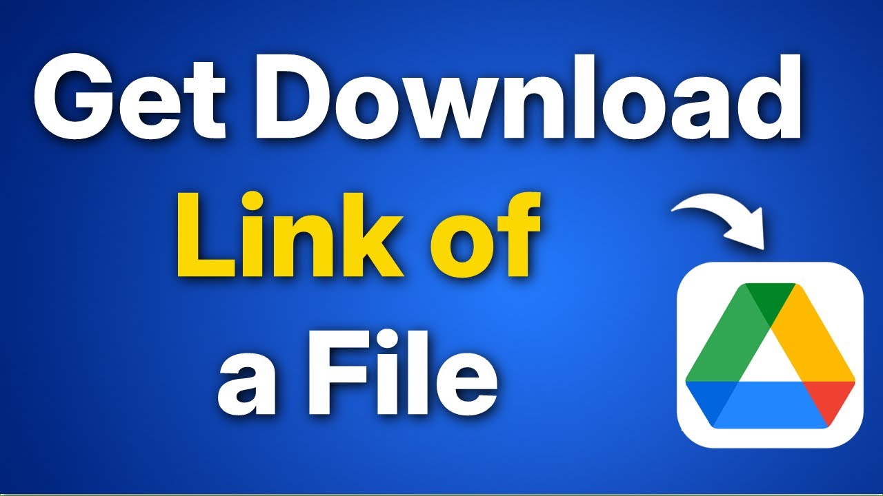 Get Google Drive Direct Download Link of the Shared File