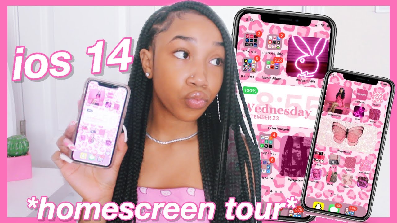 *ios 14* what's on my iphone + homescreen customization ⎪how to add widgets!