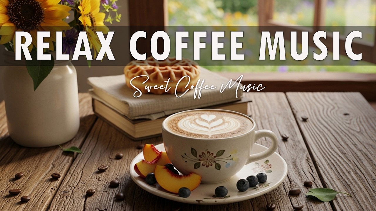 Relax Coffee Music 🎧 Coffee Shop Ambiance Instrumental Grooves for Relaxing & Chilling.