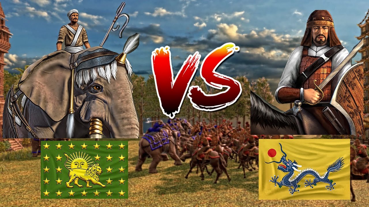 One pop may not always be enough. ( Mahout vs steppe - pop vs resource battle) Age of Empires 3 DE