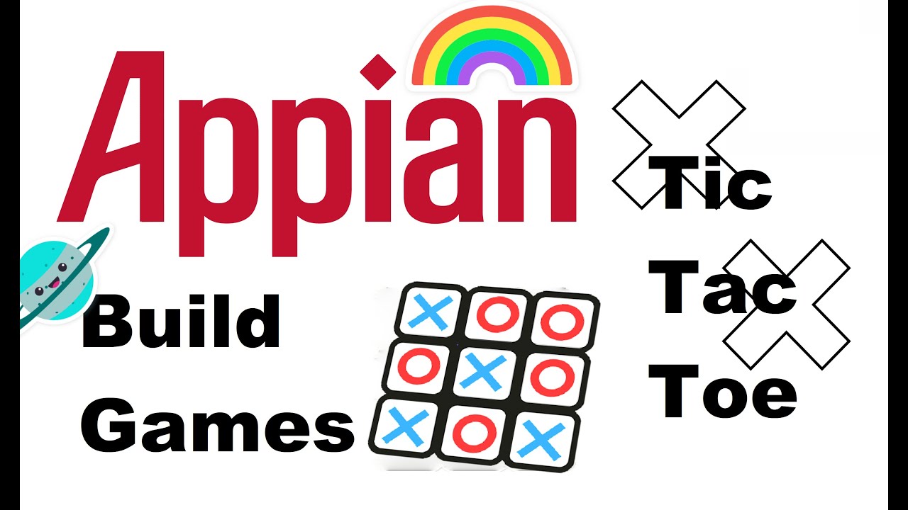 Appian Tic-Tac-Toe || Low Code Bug || Build games in Appian