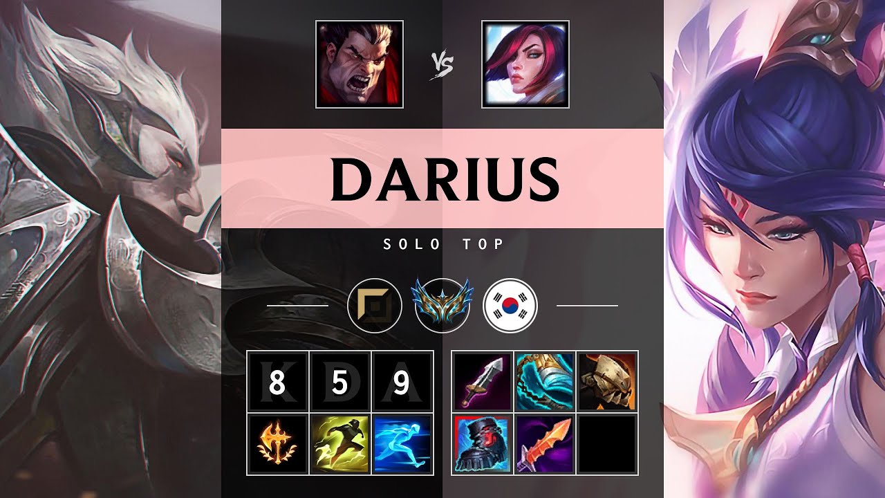 Darius Top vs Fiora - KR Challenger Patch 25.21