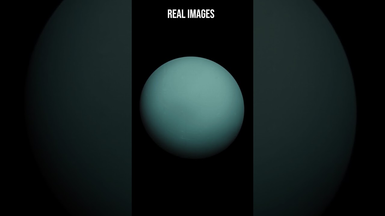 The First REAL Photos of Uranus From Space  #space #science #uranus #nasa #astrophotography