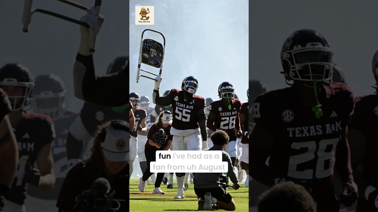 Texas A&M took a HUGE step in the right direction!
