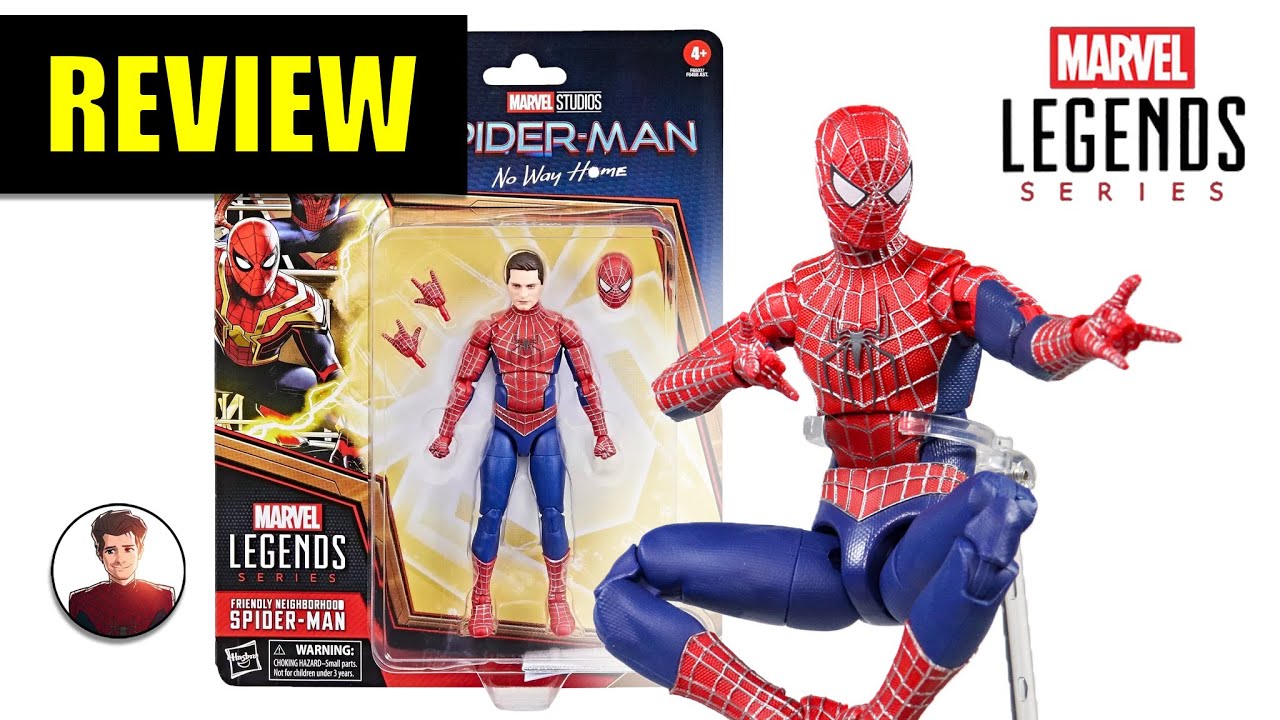 Marvel Legends Tobey Maguire Friendly Neighborhood Spider-Man No Way Home Action Figure Review!