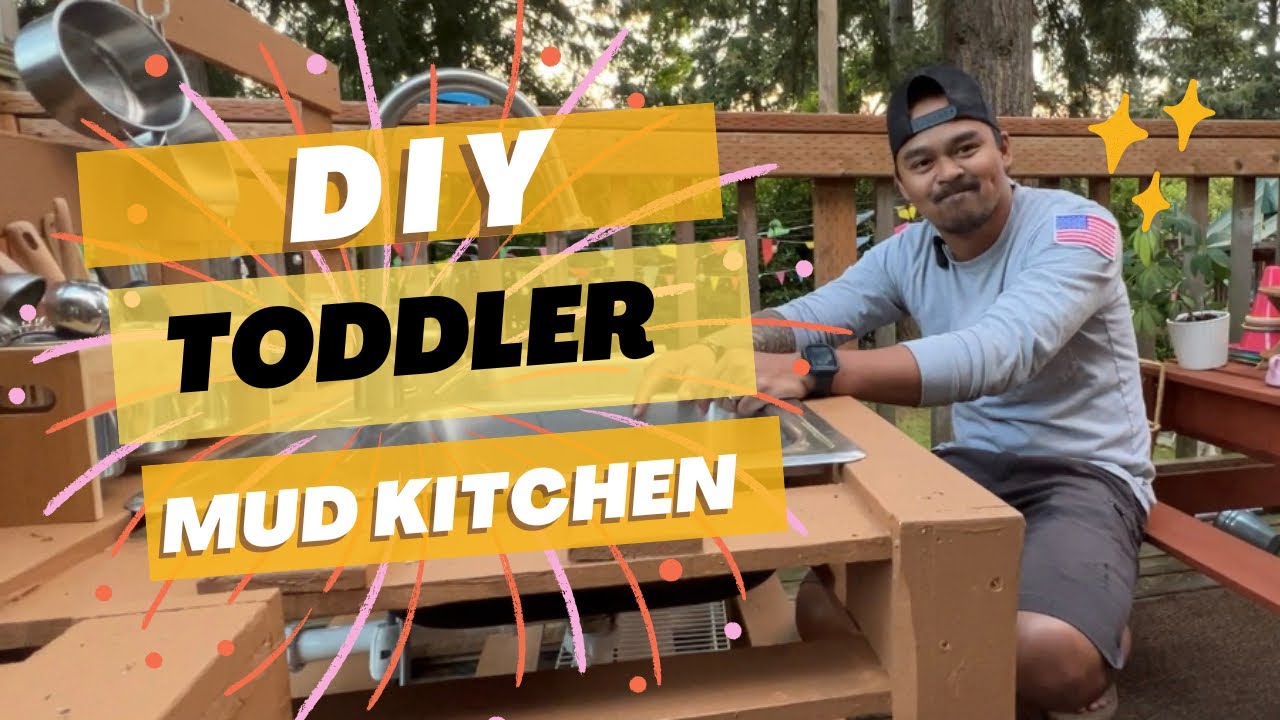 Our DIY Toddler Mud Kitchen | Mikee Patrixia TV