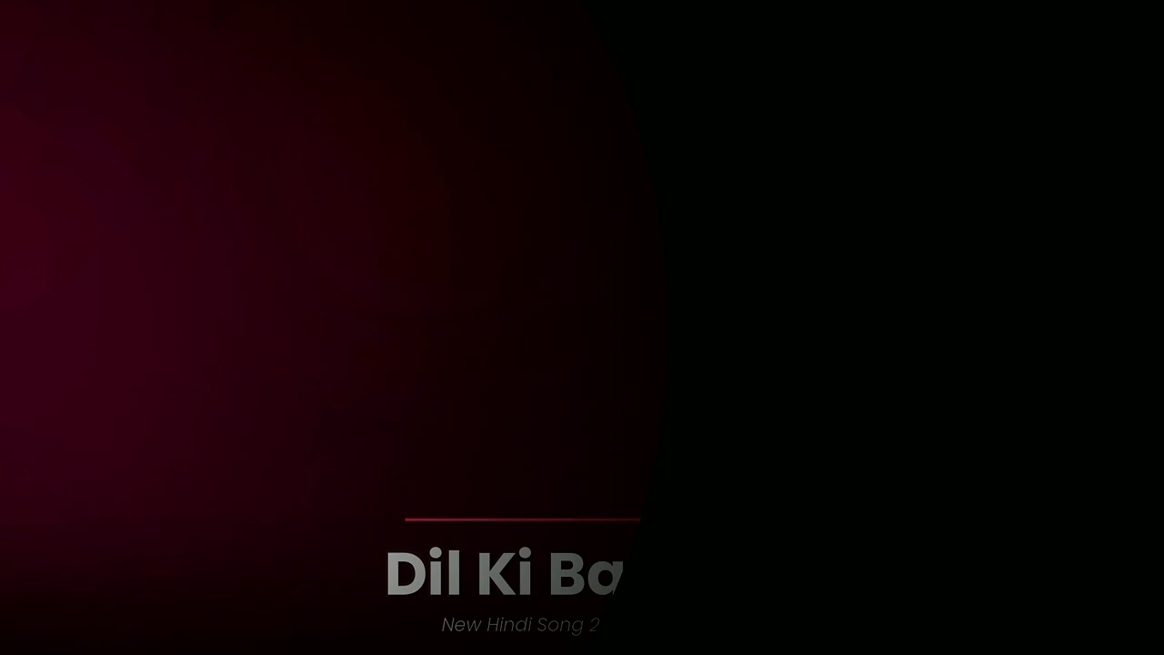 Dil Ki Baat - Heart-touching Hindi Song | New Hindi Song 2025