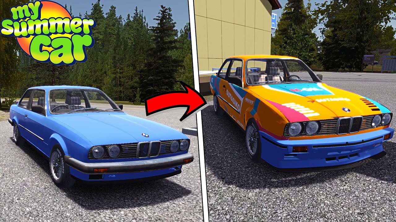 BMW E30 TUNING - My Summer Car #324 | Radex
