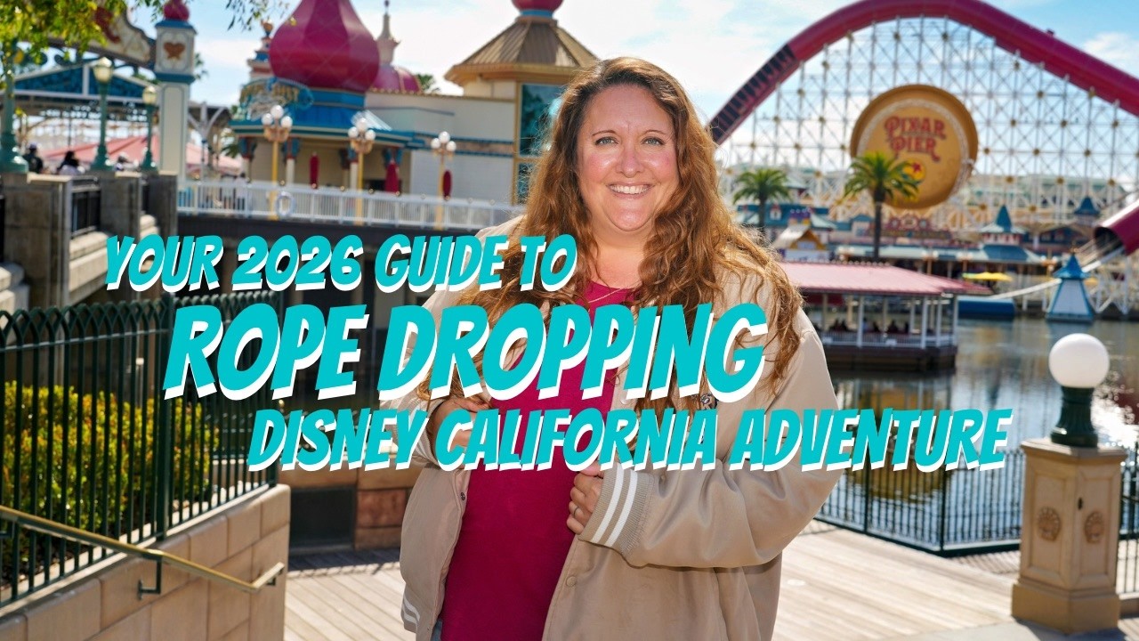 Как попасть на парк Disney California Adventure с самого открытия.