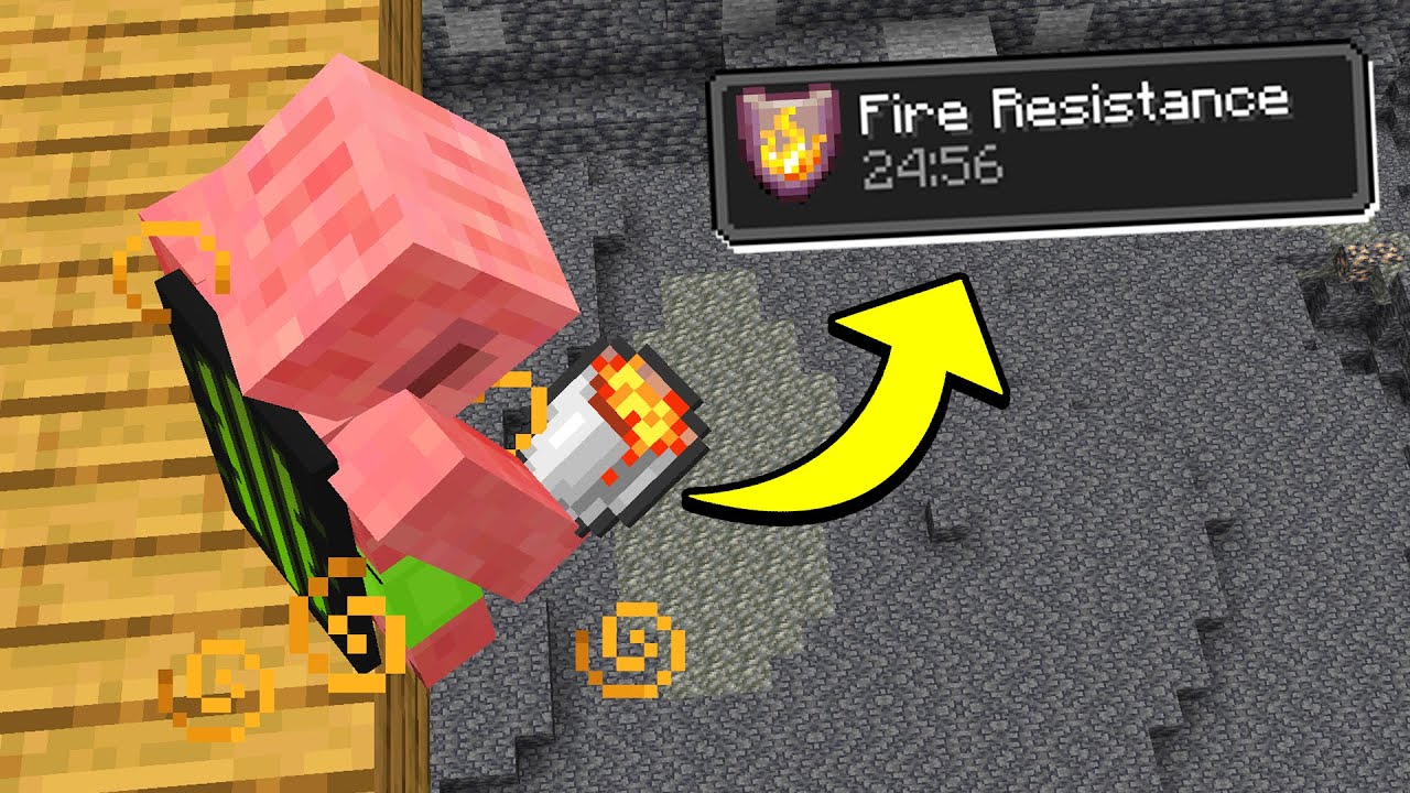 CO SIĘ STANIE, gdy ZROBIĘ MLG Jump z WIADREM LAWY w MINECRAFT!?