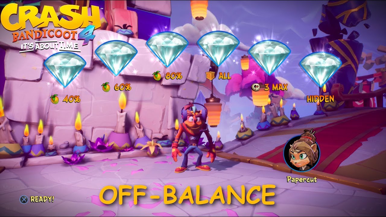 Crash Bandicoot 4: Off-Balance - Hidden Gem & Box Locations Guide