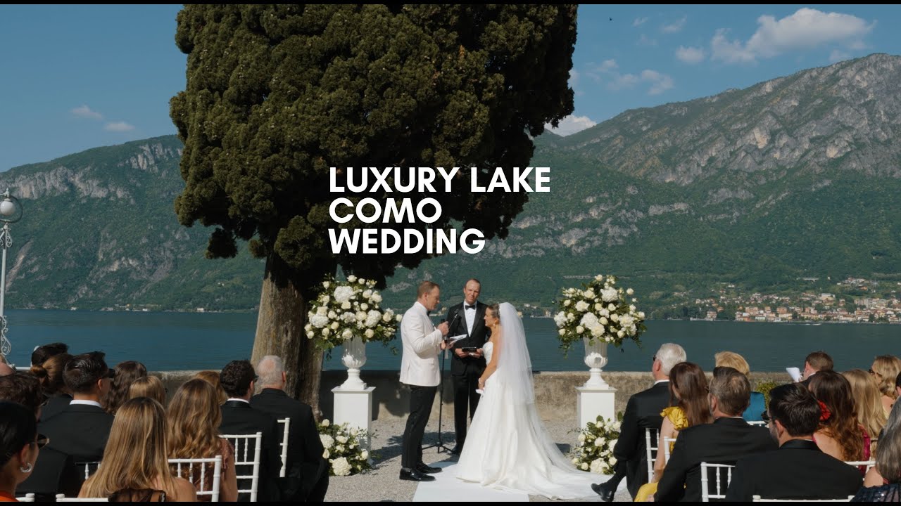 Luxury Wedding Film on Lake Como | Keelyn & Chris &ndash; Cinematic Destination Wedding in Italy
