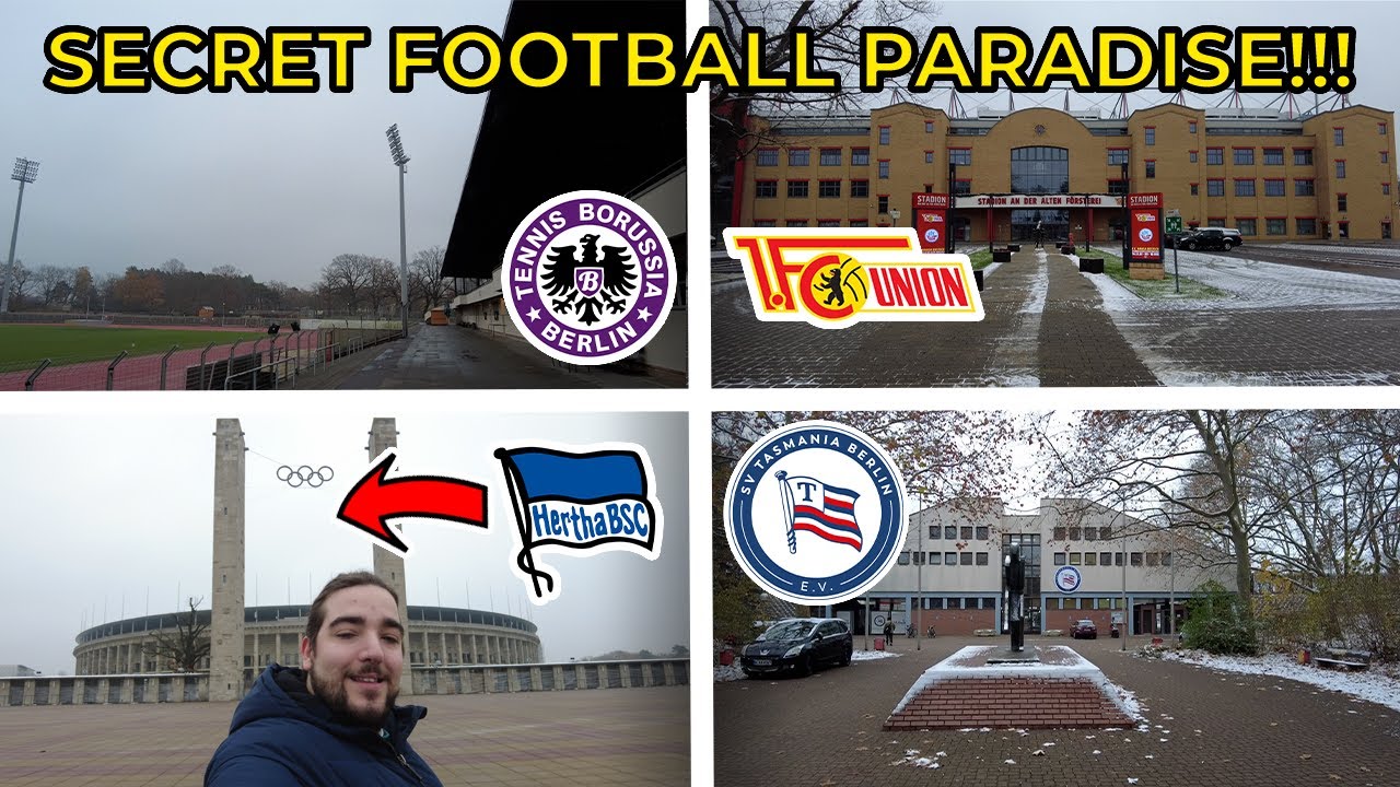 GROUNDHOPPING IN BERLIN!!! I GOT IN ____? STADIUMS!!!
