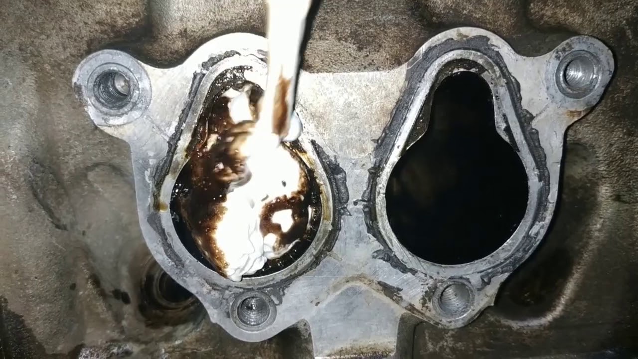 VW Golf 1,6  Раскоксовка и очистка пеной ВАЛЕРА
