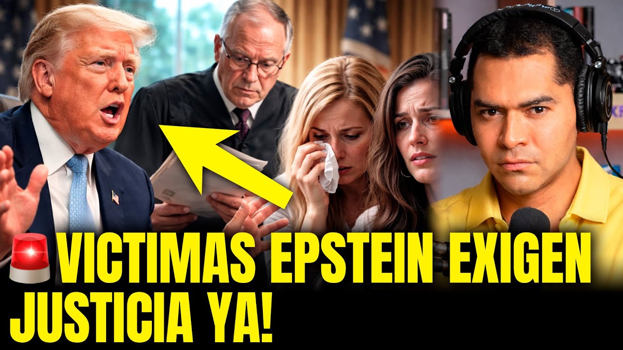 JUEZ ACORRALA a Trump ante LAS Víctimas de Epstein