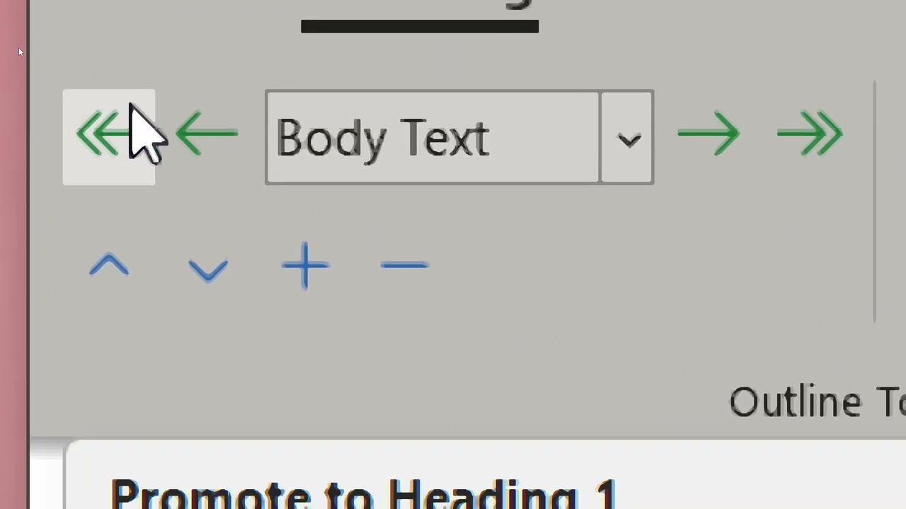 View in Microsoft word 