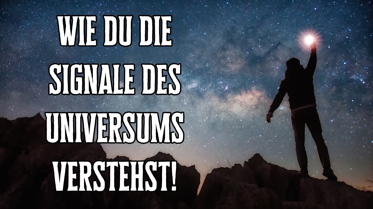 Wie du die Signale des Universums verstehst!