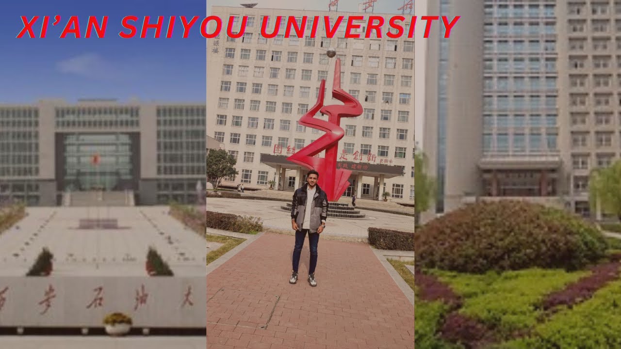My today’s vlog is about my university ( Xian shiyou university)  Having fun in china 🇨🇳😍🏢