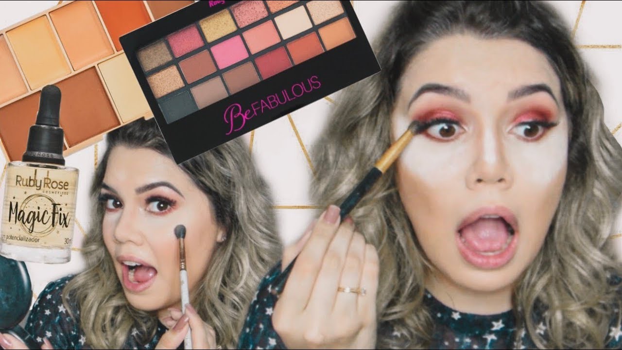 TESTANDO AS MAKES QUE AS YOUTUBERS FAZEM PUBLI - JULYANNE NASCIMENTO