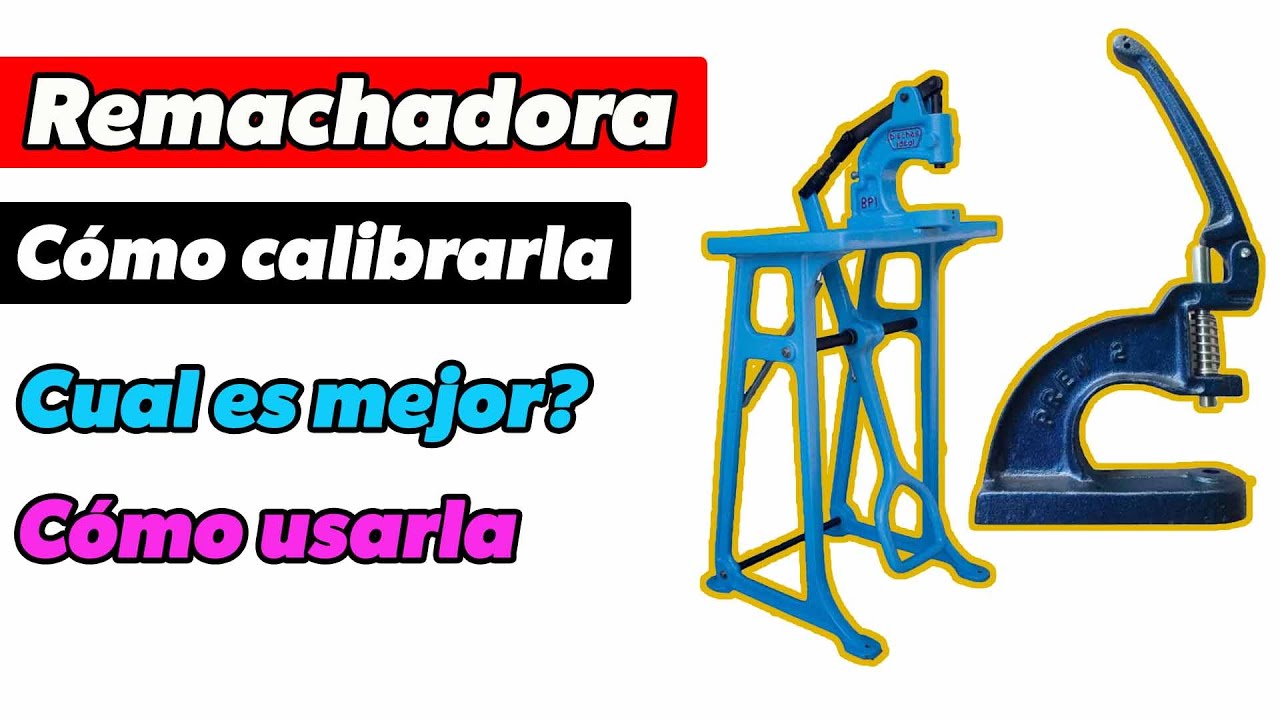 Remachadora Manual para Botones y Broches