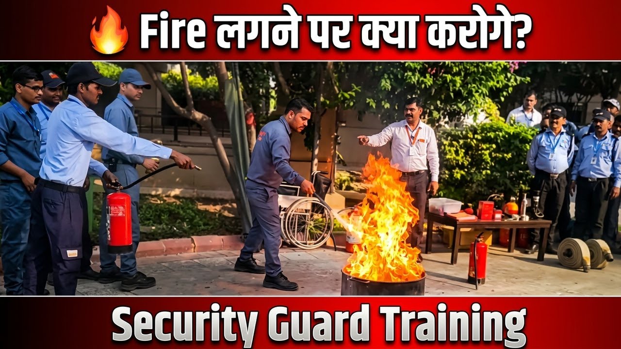 🔥 Complete Fire Safety Training in Hindi | Security Guard Fire Knowledge
