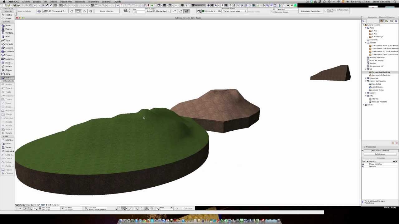 ARCHICAD 16 TUTORIAL 1 MALLA