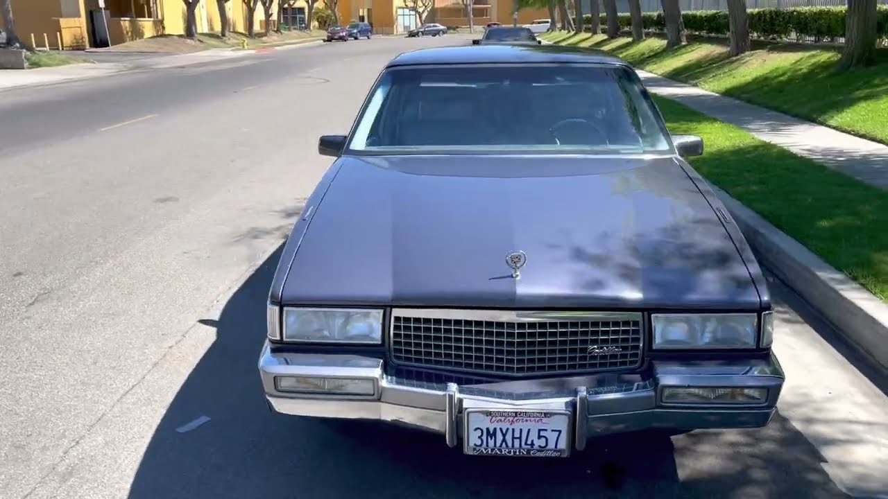 1990 Cadillac Sedan De Ville with 25K orig miles arrives at West Coast Classics, Torrance, CA