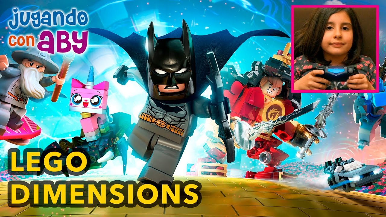 Aby en directo jugando a Lego Dimensions