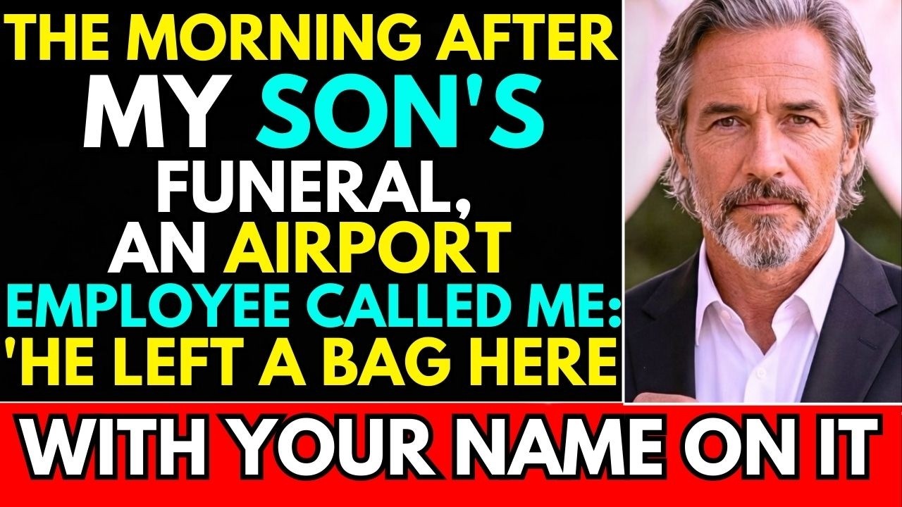 The Morning After My Son's Funeral, An Airport Employee Called Me: 'He Left A Bag Here With Your..