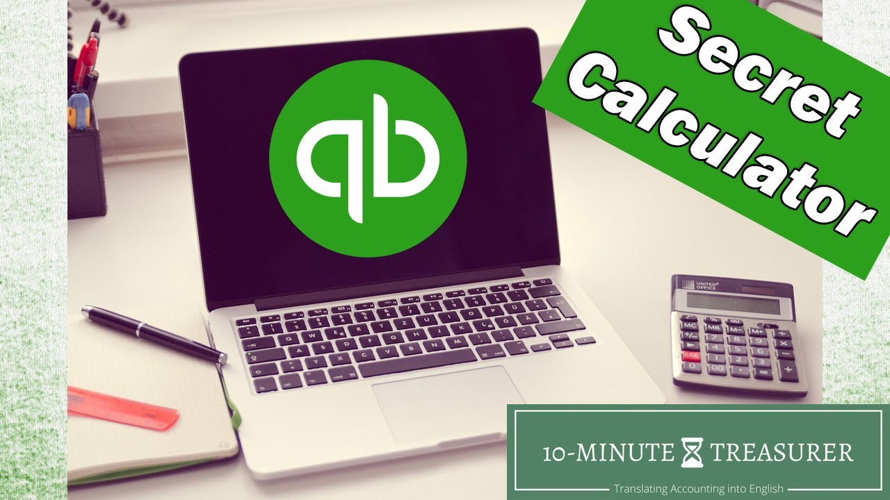 QuickBooks has a Secret Calculator