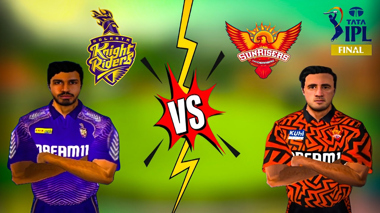 Who Will Win The *IPL TROPHY* 🏆 | KKR VS SRH Ipl 2024 FINAL Real Cricket 25 🔥