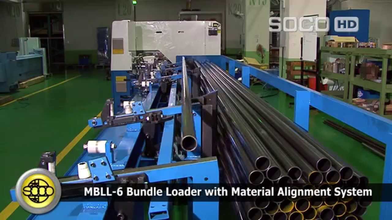 Cortadora Automática de Tubo y Barra de 3 ejes SA-77NC-CL de SOCO
