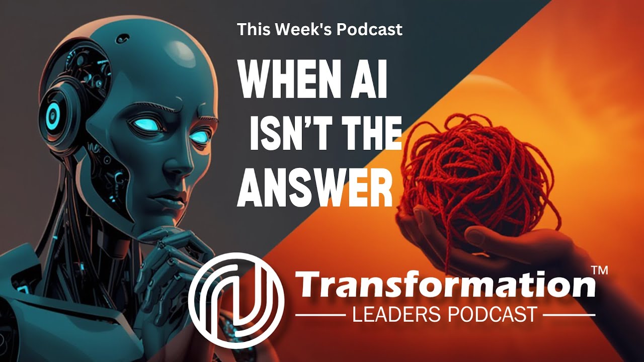 Not every problem needs an AI solution